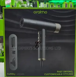 Oraimo Swift Dry OHD-550N Hair Dryer yenye High-Speed Motor