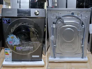 Skyworth 12/8kg i-DD Inverter Mashine ya Kufulia na Kukausha