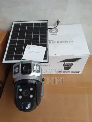 Kamera ya V380 Pro VTS02 Dual Lens Solar 4G