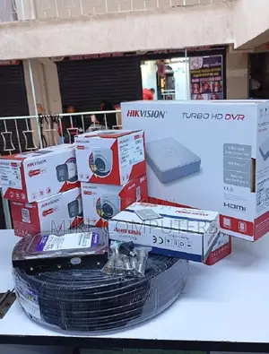 Hikvision Smart Hybrid 4 Channel CCTV Kit Rangi 24/7