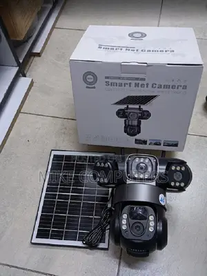 Smart VTS28 Triple Lens 4G Solar CCTV Camera with Two-Way Audio