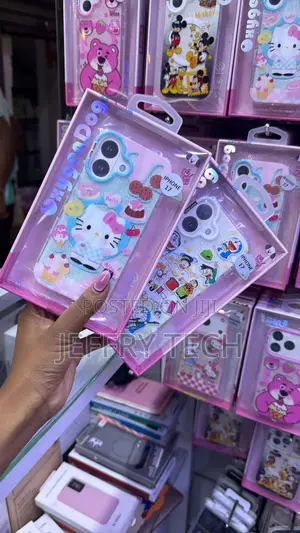 Kifaa cha Simu cha Hello Kitty chenye Msimamo kwa iPhone 17