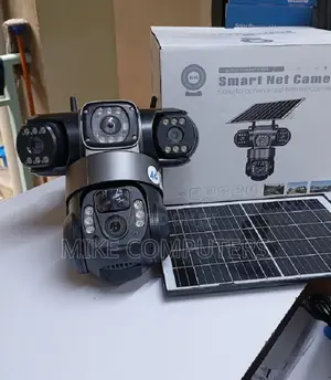 V380Pro 4G Solar Triple Lens CCTV Camera