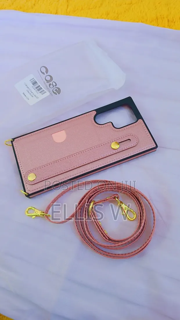 Kifuniko cha Samsung S22 Ultra na Kishikiliaji na Kamba - 1