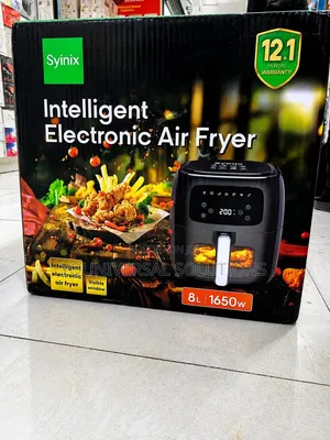 Syinix Air Fryer 8L Digital Display 1650W