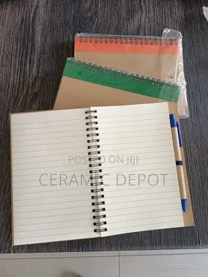 Ecofriendly Notebooks Pack of 3 (Single Ruled, Spiral) with Free Pen