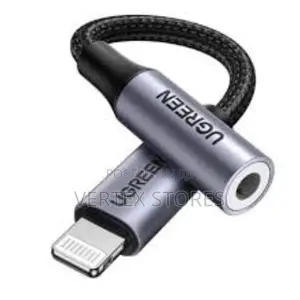 UGREEN US211 Adapta ya Sauti ya Lightning hadi 3.5mm - Nyeusi