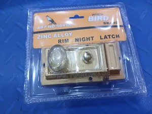 Bird Zinc Alloy Rim Night Latch - Dhahabu