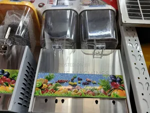 Double-Tank Juice Dispenser ya Biashara