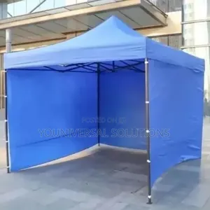 3x3 Tent Available in Blue, White, and Red