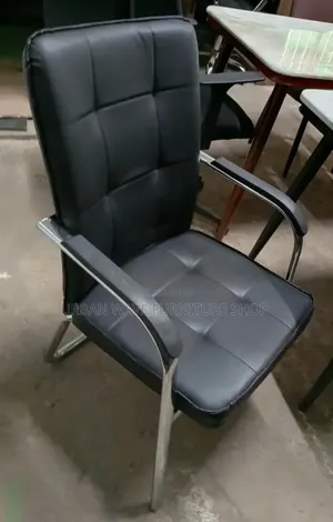 Boss Office Products Leather Waiting Chair