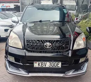 Toyota Land Cruiser Prado 2008 Nyeusi