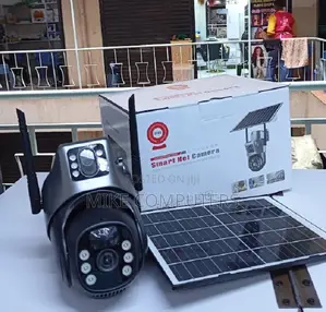 Kamera ya Nje ya V380 Pro Dual Lens Solar PTZ 4G