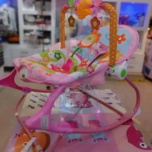 Infant to Toddler Baby Rocker with Vibration & Tunes