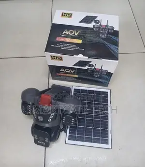 4G V380 Pro Triple Lens Solar CCTV - Wireless Outdoor Security Camera
