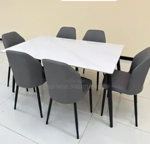 Meza Kubwa ya Chakula ya Familia ya Viti 6
