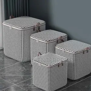 3pcs Non-Woven Zipper Storage Quilt Bag 3 Different Sizes