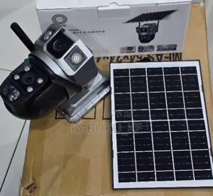 V380Pro Wireless 4G Dual Lens Solar CCTV Camera