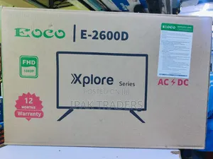 EOCO E-2600d 26-Inch Xplore Series AC/DC TV