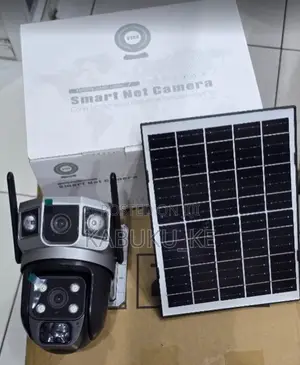 Kamera ya CCTV ya V380 Dual Lens Solar 4G