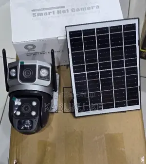Kamera ya V380 Pro 4G Dual Lens Solar PTZ