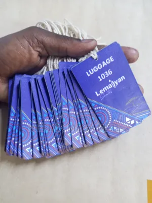 Custom Plastic Luggage Tags - Design & Print