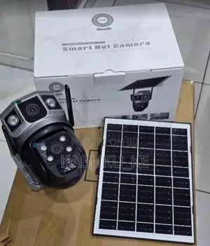 New V380 Dual Lens 4G Solar CCTV Camera with SIM Slot