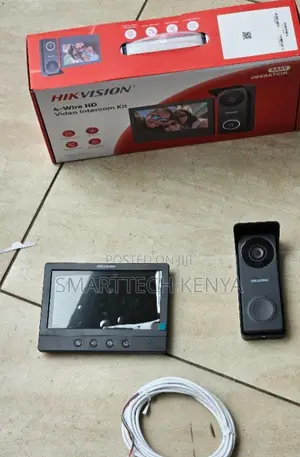 Wired Video Intercom System, 7-Inch Video Doorbell
