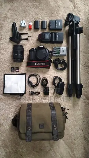 Canon 60D DSLR Camera with Accessories