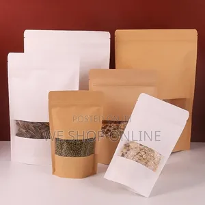 Mifuko ya Kraft Pouch (20x30cm) - Set ya 50