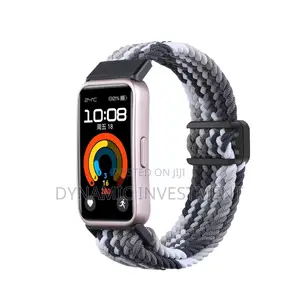 Huawei 14mm Nylon Braided Watch Strap - Mpya Kabisa