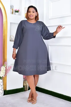 ASOS Grey Shift Dress - Maternity/Plus Size