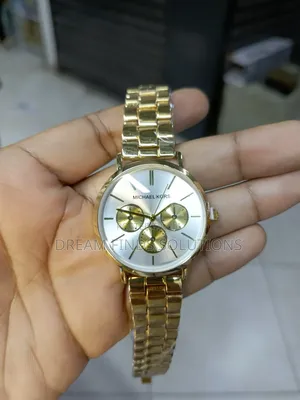 Michael Kors Ritz Chronograph Gold-Tone Watch