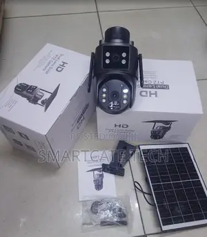 4G Dual Lens 4MP Solar Surveillance Camera