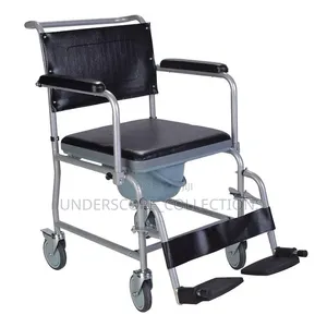 Kiti cha Commode cha Simu chenye Magurudumu