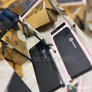 Euromax Walking Pad with Handrails - Foldable Treadmill