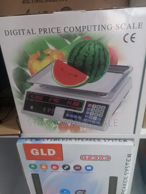 40kg Flat Digital Weighing Scale - Mpya Kabisa
