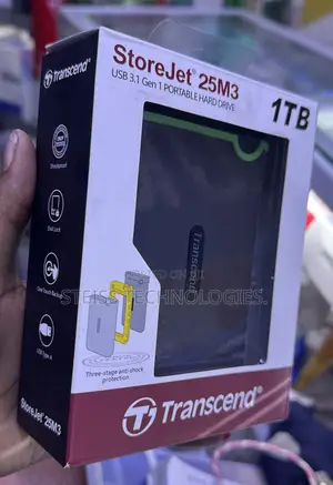 1TB Transcend Portable Hard Drive
