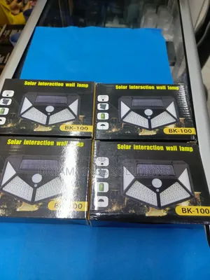 4 Pieces EcoSentry BK-100 Solar Intelligence Lamp