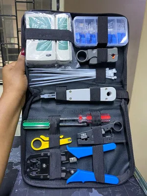 Professional Network Repair Tool Kit - 11 Pieces