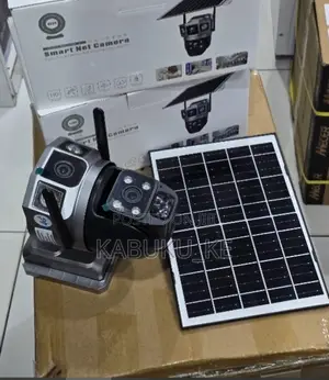 V380 Solar 4G Wireless CCTV Camera - Waterproof, Night Vision, Audio