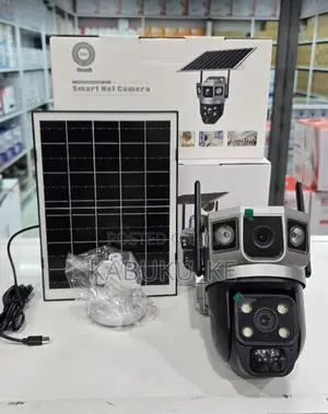 V380 Pro 4G Solar Dual Lens CCTV Camera