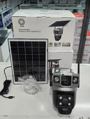 V380Pro 4G Solar CCTV Camera Dual Lens