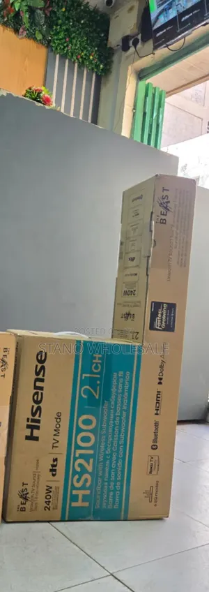 Hisense HS2100 Soundbar - Brand New