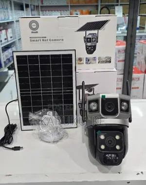 4G Solar Powered CCTV Camera V380Pro Dual Lens