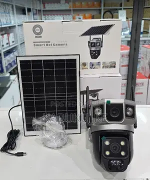 Kamera ya V380 Pro Solar SIM Kadi Dual Lens
