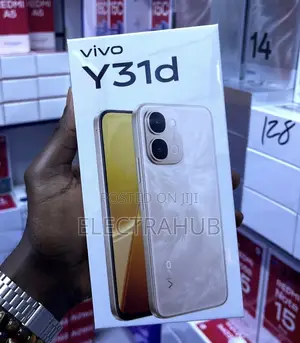 Vivo Y31d Mpya 128GB Nyeusi