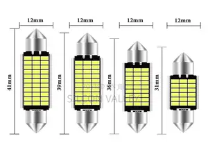 Dome 3014 LED Taa za Kusomea Ndani ya Gari (10pcs)