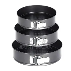 3-Piece Non-Stick Round Baking Tins Set