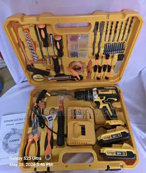 Dewalt Cordless Drill Set - Mpya Kabisa